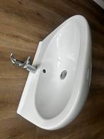 Wastafel met mengkraan, Doe-het-zelf en Verbouw, Sanitair, Ophalen, Zo goed als nieuw, Wastafel