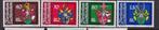 TSS Kavel 220062 Liechtenstein wapens PF minr 743- 746, Postzegels en Munten, Postzegels | Europa | Overig, Ophalen, Overige landen