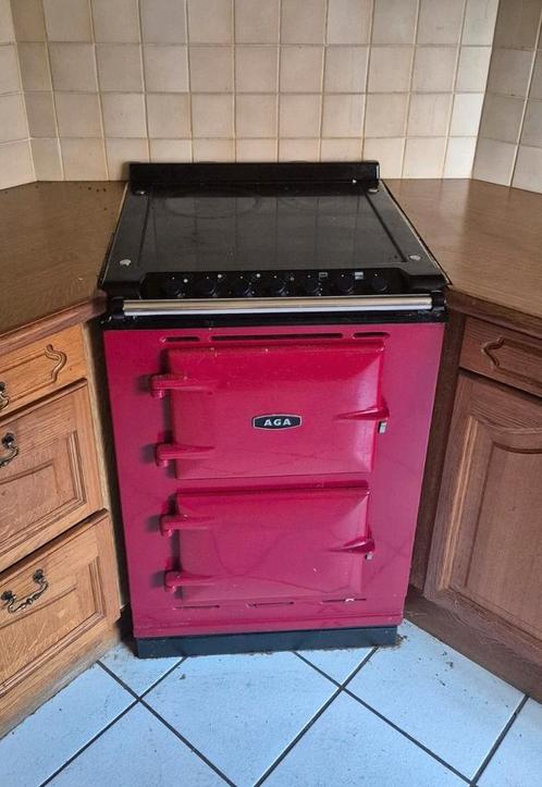 Aga four two keramisch, Witgoed en Apparatuur, Fornuizen, Zo goed als nieuw, Ophalen of Verzenden