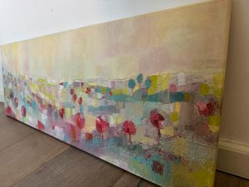 AANGEBODEN: Mooi schilderij | Jourdan | 35x100 beschikbaar voor biedingen