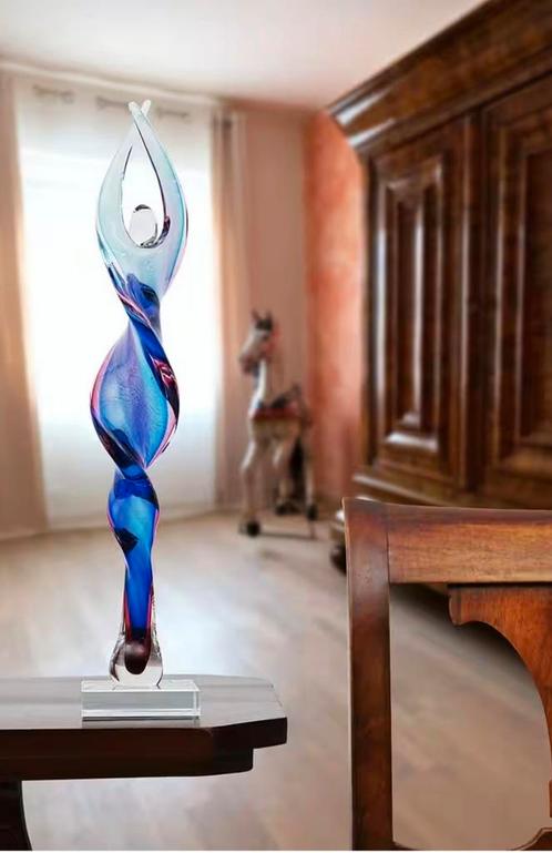 Danser van glas in muranostijl, Huis en Inrichting, Woonaccessoires | Overige, Zo goed als nieuw, Ophalen