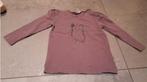 Paarse longsleeve met poesjes print pomp de lux, Kinderen en Baby's, Meisje, Ophalen of Verzenden, Zo goed als nieuw, Shirt of Longsleeve