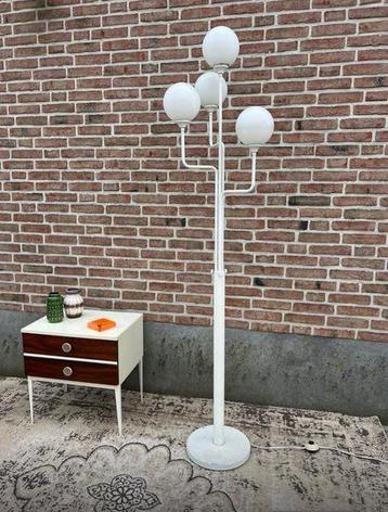 Vintage space age spoetnik staande vloerlamp beschikbaar voor biedingen