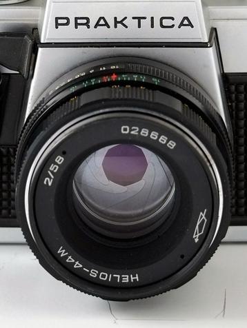 Praktica Helios 58mm f2 Lens M42 lens beschikbaar voor biedingen