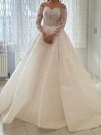 Bruidsjurk Gelinlik, Trouwjurk, Wit, La perless, Nieuw