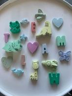 Superleuk handgemaakt stoepkrijt, letters, figuren en dieren, Ophalen of Verzenden, Nieuw