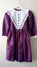 Vintage Feest- of Kerst jurk, maat 134, zgan, Kinderen en Baby's, Kinderkleding | Maat 134, Ophalen, Zo goed als nieuw, Meisje