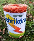 SCHRIKDRAAD ,,TIPTOP'' haspels a 250mtr/oranje, Dieren en Toebehoren, Stalling en Weidegang