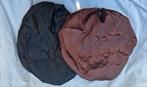 Satijnen Slaapmuts Set - Zwart & Chocoladebruin, Hoed, Nieuw, Generic, One size fits all