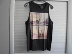 2 tops maat L wit en zwart, Maat L, Ophalen of Verzenden, Zo goed als nieuw, Shirt