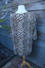 Tuniek beige/ bruin Yoek mt Xl Transparant Vaste prijs, Yoek, Beige, Maat 46/48 (XL) of groter, Ophalen of Verzenden