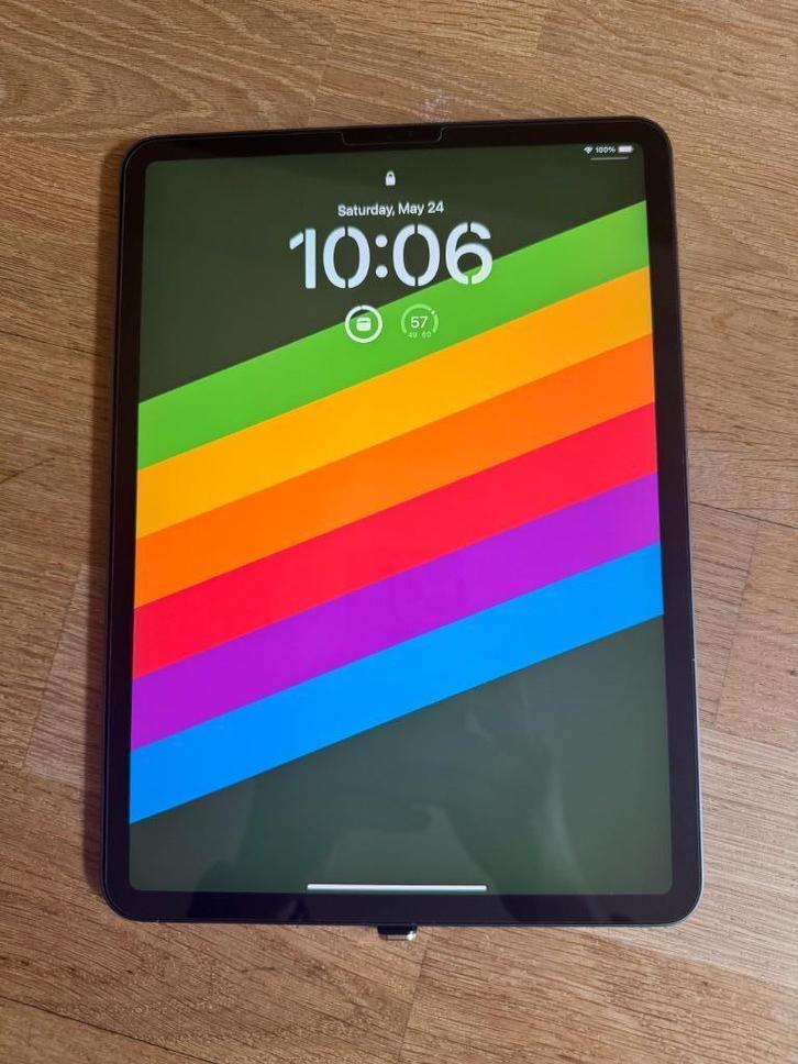 iPad Pro 11", Computers en Software, Apple iPads, Zo goed als nieuw, Apple iPad, Wi-Fi, 11 inch, 128 GB, Grijs, Ophalen of Verzenden