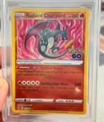 2022 Pokemon Go radiant CHARIZARD 011 engels #011 GG-9 grade, Hobby en Vrije tijd, Verzamelkaartspellen | Pokémon, Ophalen of Verzenden
