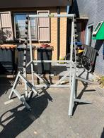 Technogym squatrek squat en bankdruk rek, Ophalen, Squat  en bankdruk, Overige typen, Rek