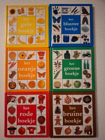 6 boekjes - Kleurtjes voor kleintjes beschikbaar voor biedingen
