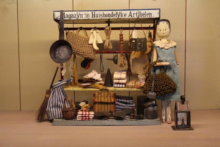 Antiek blikken winkeltje, Antiek en Kunst, Antiek | Speelgoed, Ophalen of Verzenden