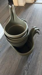 Bloem potten en hangbakken, Kunststof, Gebruikt, Rond, Binnen