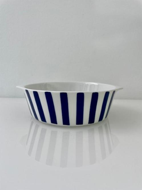 Vintage Dan-Ild Lyngby Ildfast serveerschaal met kobaltblauw, Huis en Inrichting, Keuken | Servies, Nieuw, Schaal of Schalen, Overige stijlen