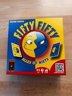 Fifty Fifty Kaartspel - Tactisch en spannend!, Drie of vier spelers, Ophalen of Verzenden, Zo goed als nieuw, Reisspel