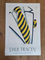 Art poster 'Reggie' - Paul Tracy, Clarendon Graphics, Ophalen of Verzenden
