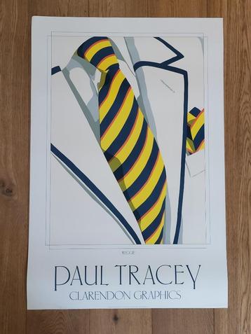 Art poster 'Reggie' - Paul Tracy, Clarendon Graphics beschikbaar voor biedingen