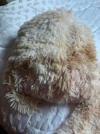 Nieuw dekbedovertrek 200x200 + 2 slopen beige met rits, Ophalen of Verzenden, Nieuw, Beige, 200 cm of meer