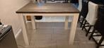 Hoge tafel, Huis en Inrichting, Tafels | Eettafels, Ophalen, Gebruikt, 50 tot 100 cm, 100 tot 150 cm