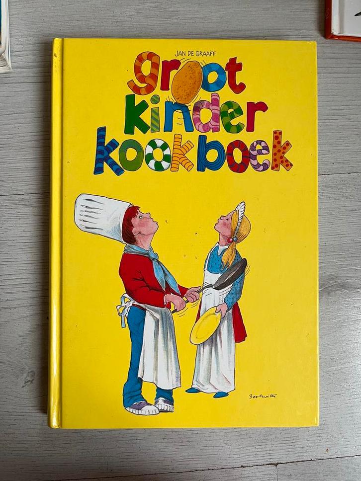 Groot Kinder Kookboek - Jan de Graaff, Boeken, Kookboeken, Gelezen, Voorgerechten en Soepen, Nederland en België, Gezond koken