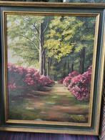 Schilderij van een bospad  in stijl kevi.&wen.schaefer miles, Antiek en Kunst, Kunst | Schilderijen | Klassiek, Ophalen of Verzenden