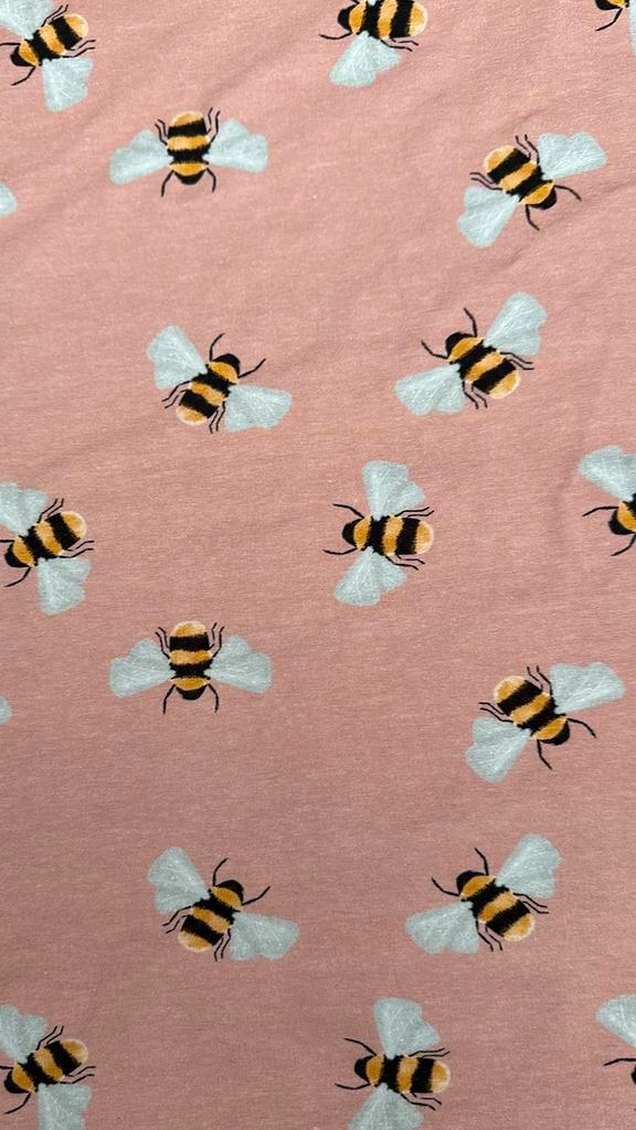 Bee tricot, Hobby en Vrije tijd, Stoffen en Lappen, Zo goed als nieuw, Katoen, 120 cm of meer, 30 tot 200 cm, Ophalen of Verzenden