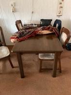 eethoek, Huis en Inrichting, Tafels | Eettafels, Gebruikt, 100 tot 150 cm, Vier personen, Rechthoekig