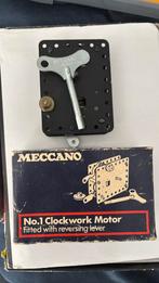 Meccano no1 clockwork moter ongebruikt in doos, Ophalen of Verzenden
