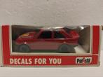 Polistil 1:40 Ford Escort Rally rood., Ophalen of Verzenden, Zo goed als nieuw, Auto, Overige merken