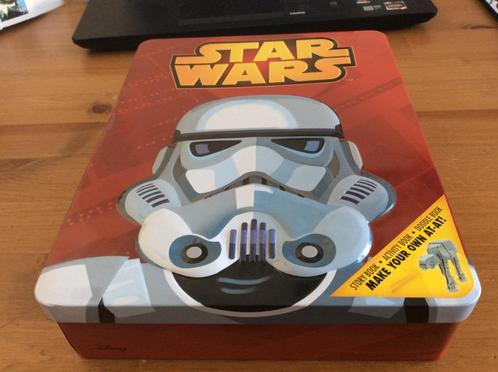 Star Wars Storybook Activity+Doodle Books & AT-AT Model Blik, Verzamelen, Star Wars, Ophalen of Verzenden