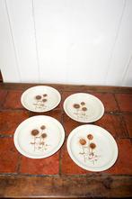 sarreguemines distel diepe borden  * keramiek * mid century, Ophalen of Verzenden