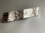 Modernist zilveren broche 1930-1950, handmade, gehamerd zilv, Verzenden, Zilver, Broche