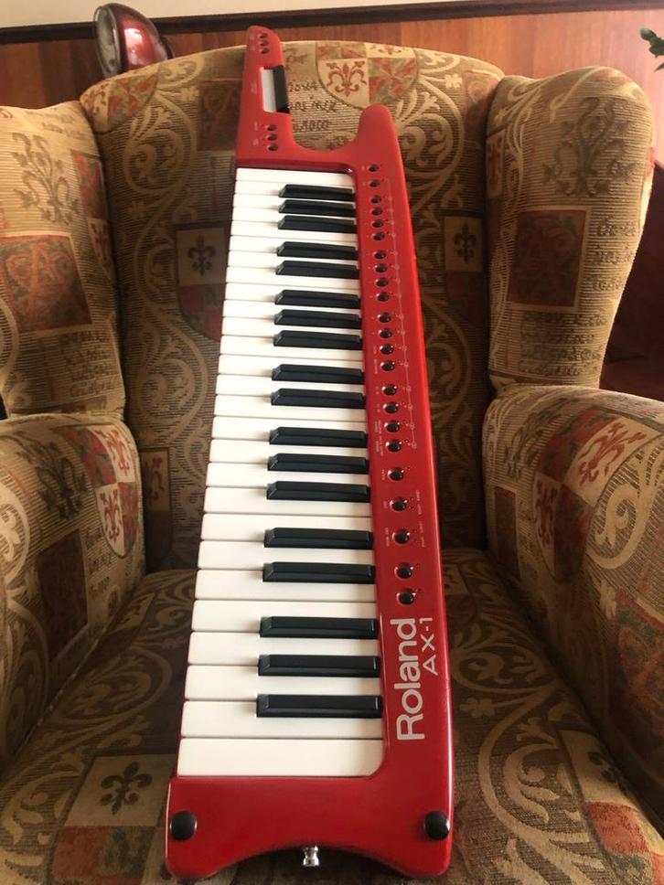 Roland AX-1 Keytar - Vintage Klassieker!, Muziek en Instrumenten, Keyboards, Gebruikt, Overige aantallen, Roland, Midi-aansluiting