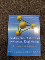 Fundamentals of Materials Science and Engineering, Ophalen of Verzenden, Beta, Gelezen, WO