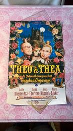 Filmposter Theo en Thea, Ophalen of Verzenden, Gebruikt, A1 t/m A3, Film en Tv