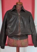 Bershka leatherlook jasje /Z.G.A.N. maat L, Bruin, Maat 42/44 (L), Zo goed als nieuw, Bershka