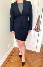 Oger kostuum rok/broek 38, Kleding | Dames, Ophalen of Verzenden, Zo goed als nieuw, Maat 38/40 (M), Blauw