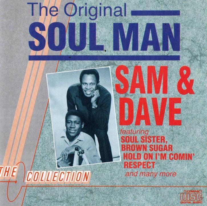 CD Sam & Dave - Soul Man, Cd's en Dvd's, Cd's | R&B en Soul, Zo goed als nieuw, Soul of Nu Soul, 1960 tot 1980, Ophalen of Verzenden