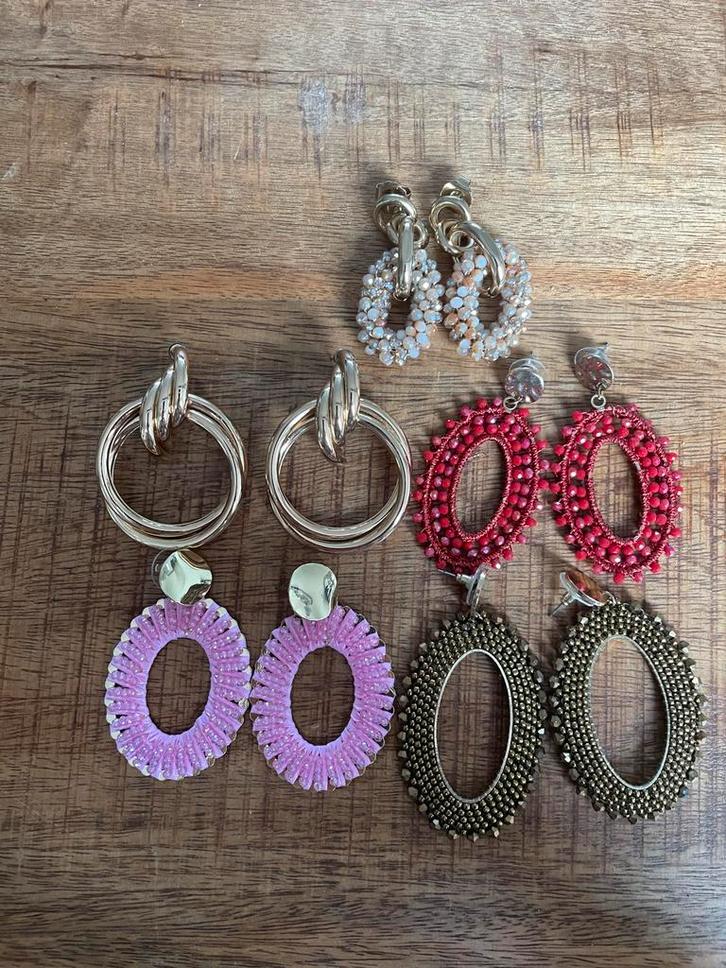 Oorbellen bundel My Jewellery & Boutique, Sieraden, Tassen en Uiterlijk, Oorbellen, Zo goed als nieuw, Hangers, Overige materialen