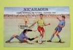 Postzegel Nicaragua FIFA World Cup 1982, Postzegels en Munten, Ophalen of Verzenden, Gestempeld, Midden-Amerika