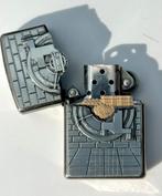 ZIPPO street chrom Plakette Trick "Gold Save" 60003602, Ophalen of Verzenden, Zo goed als nieuw, Aansteker
