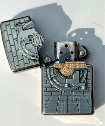 ZIPPO street chrom Plakette Trick "Gold Save" 60003602 beschikbaar voor biedingen