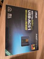 ASUS USB-AC51 Draadloze Adapter, Computers en Software, Netwerkkaarten, Ophalen of Verzenden, Nieuw, Extern, ASUS