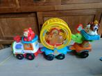 Vtech trektrein met kermiswagens, Ophalen of Verzenden, Zo goed als nieuw, 6 maanden tot 2 jaar