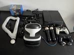 Zeer complete set: PS4 + PS VR + controllers + 8 VR games, Ophalen of Verzenden, Gebruikt, Sony PlayStation