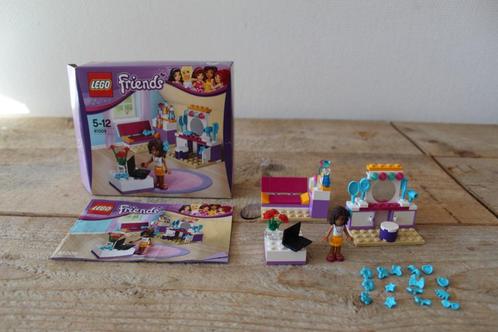 Lego Friends 41009 Andrea's slaapkamer inlusief doos, Kinderen en Baby's, Speelgoed | Duplo en Lego, Zo goed als nieuw, Lego, Complete set